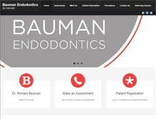 Tablet Screenshot of baumanendo.com